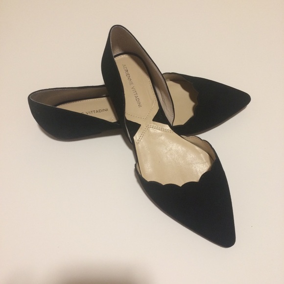 Adrienne Vittadini Shoes - Adrienne Vittadini Scalloped Flats